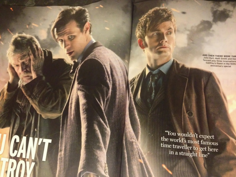 Illustration for article titled Another major Doctor Who star says he'll be in "Day of the Doctor"!